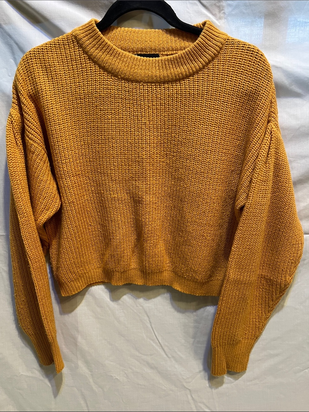 Ardene Golden Mustard Crewneck Sweater